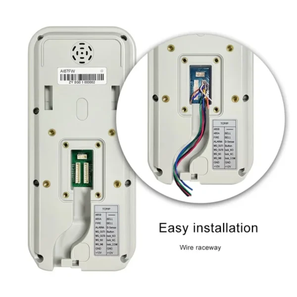 TM-AI67FW Waterproof Dynamic Face&Fingerprint Recognition Terminal - Image 3